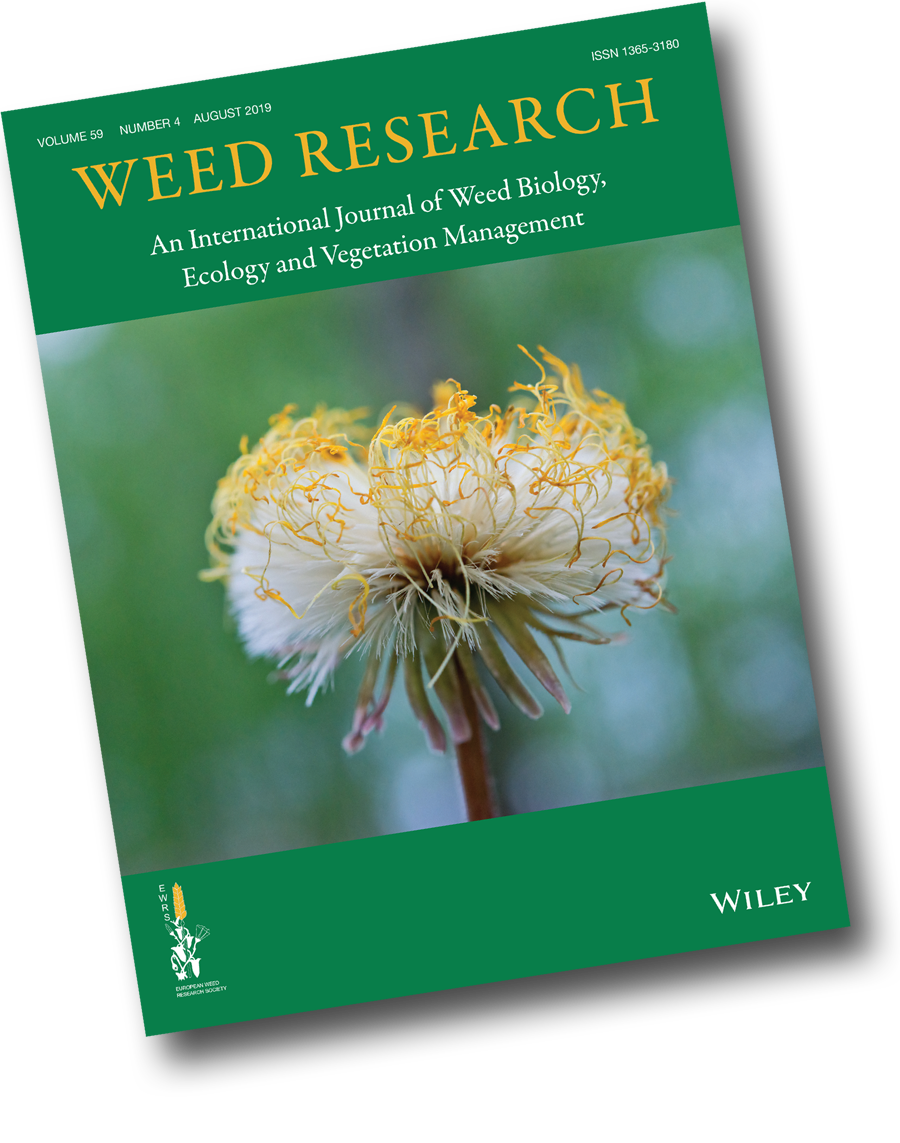 Go to Weed Research on Wiley's website